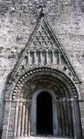 Clonfert - Cathedrale romane - Portail (8)